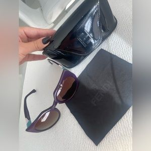 Brand new Fendi sunglasses! Never worn, in great condition! With box!